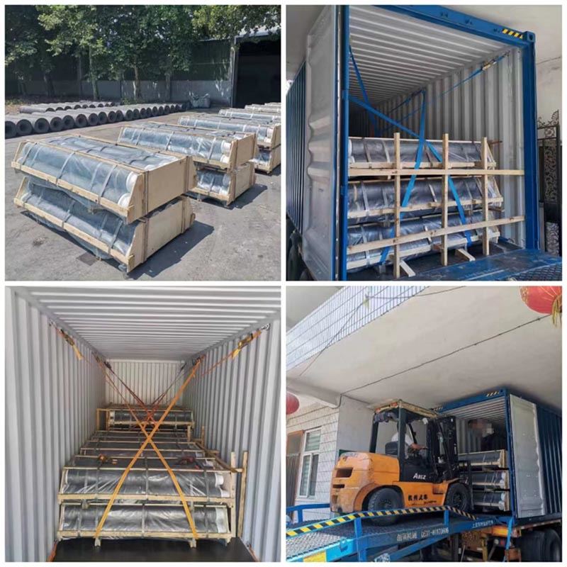 UHP φ200x1800mm Electrodes Delivery