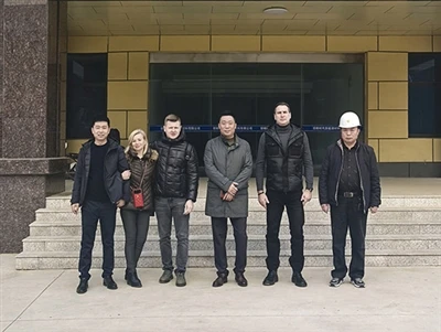 Clients Comes To Our New Factory For A Visit