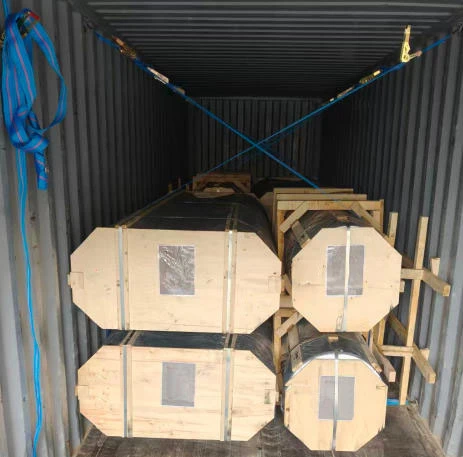 The UHP600 Electrode Is Being Prepared To Be Sent To Russia