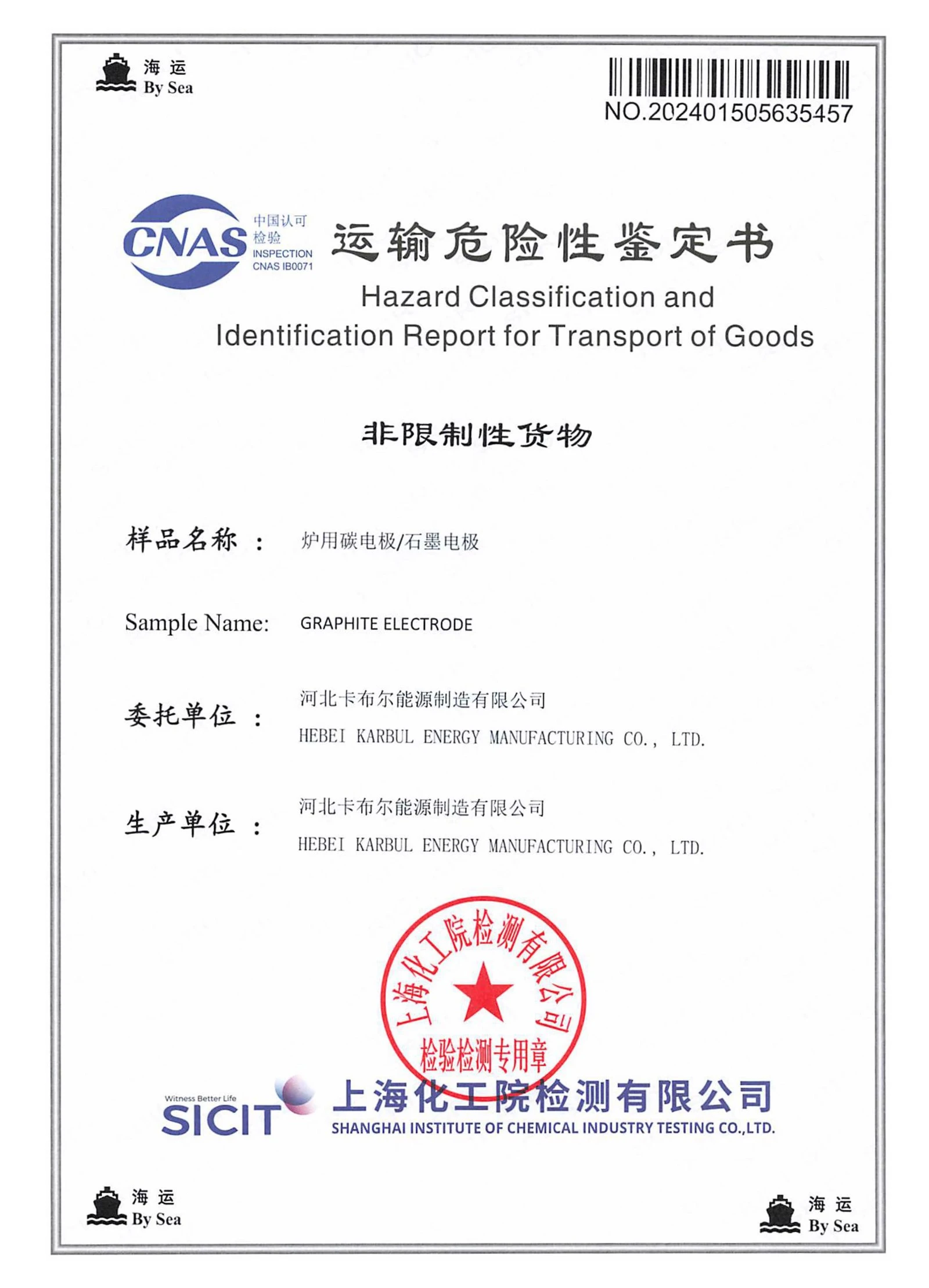 Report for Transportation Report for Transportation